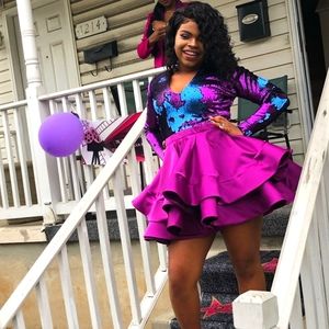 Gorgeous short prom dress